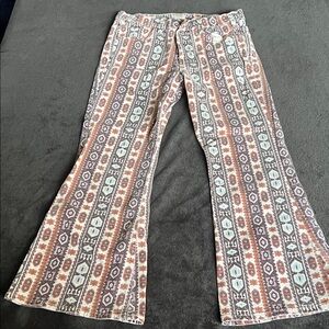 Citizens Of Humanity Amelia Ultra High Rise Flare Tapestry Jean